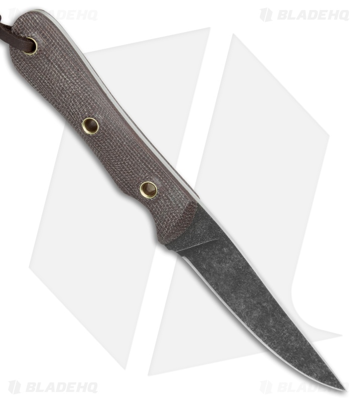 Smith & Sons Desperado Fixed Blade Knife Micarta (3" Black SW)