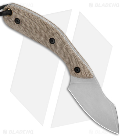 Smith & Sons Apex Fixed Blade Knife OD Green Micarta (2.6" Stonewash D2)