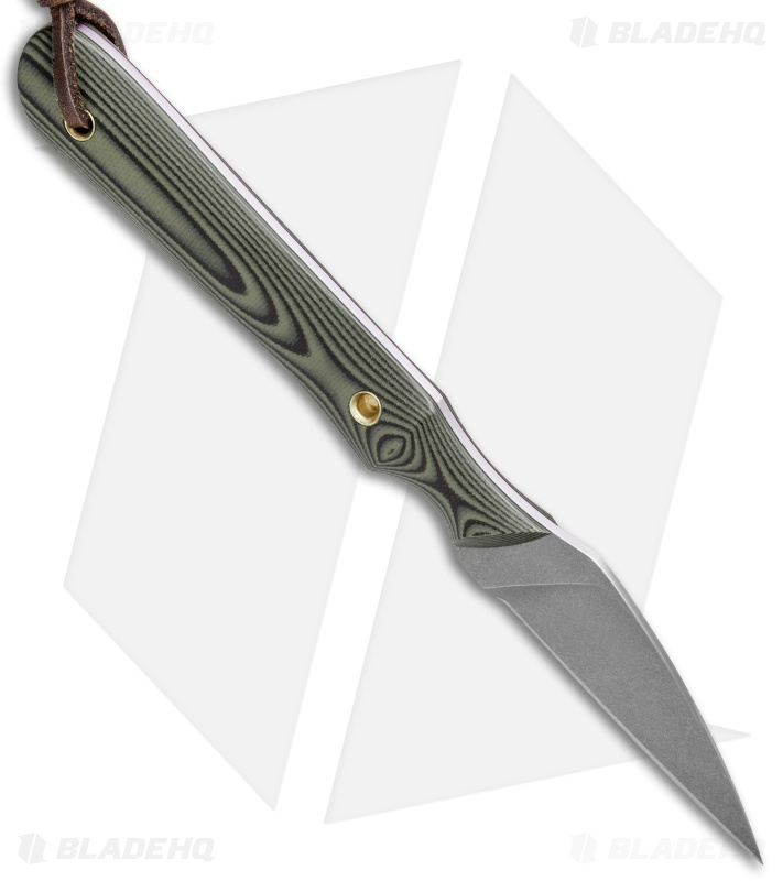 Smith & Sons Choupique Fixed Blade Knife Camo G-10 (2.75" Stonewash)