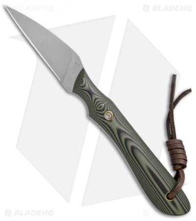 Smith & Sons Choupique Fixed Blade Knife Camo G-10 (2.75" Stonewash)