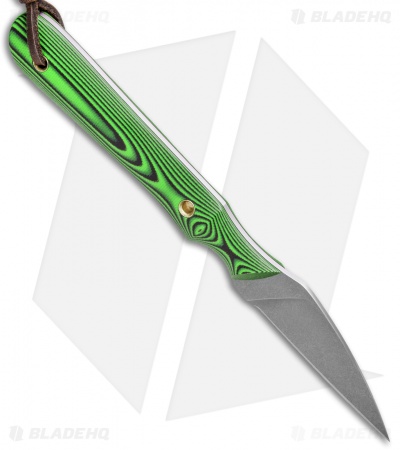 Smith & Sons Choupique Fixed Blade Knife Toxic Camo G-10 (2.75" Stonewash)