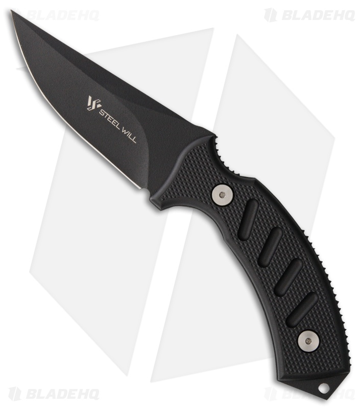 Steel Will Knives Censor 1332 Fixed Blade Knife (3.54" Black)