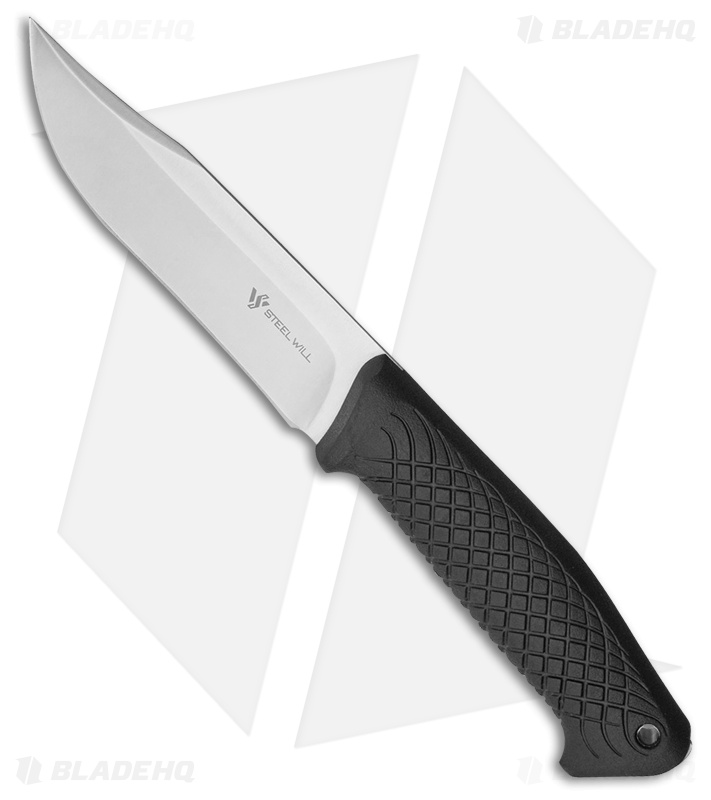 Steel Will Druid Mini 215 Fixed Blade Knife Black (4.5 Satin)