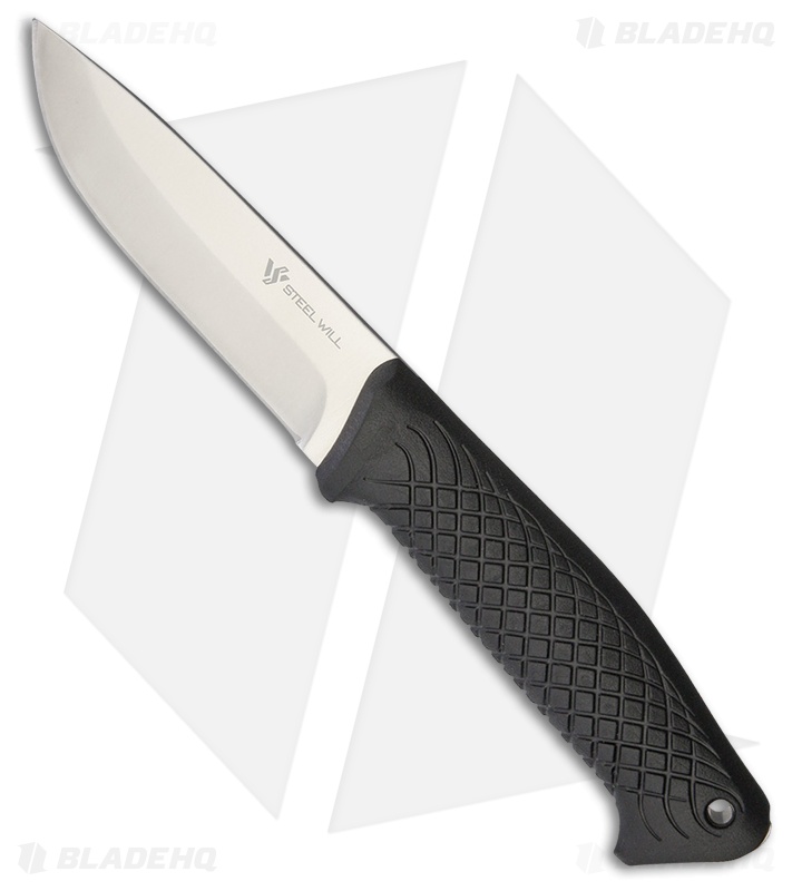 Steel Will Druid Mini 265 Fixed Blade Knife Black (3.875" Satin)