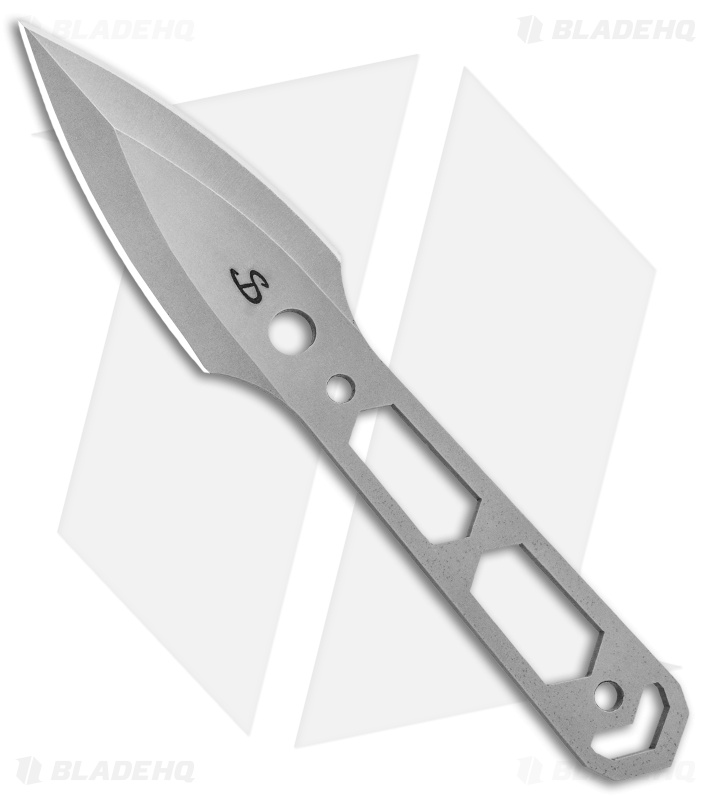 Stice Handmade Knives Shard Neck Knife Dagger Fixed Blade (3" Bead Blast)