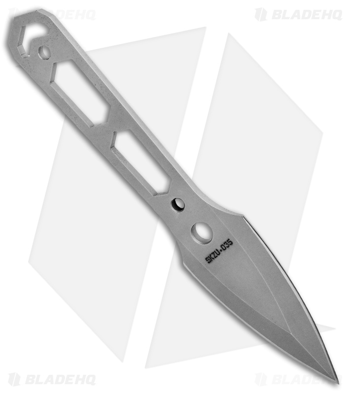 Stice Handmade Knives Shard Neck Knife Dagger Fixed Blade (3" Bead Blast)