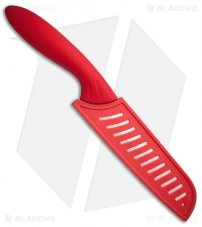 Stone River Gear Two Piece White/Red Ceramic Knife Set - SRG23CKR