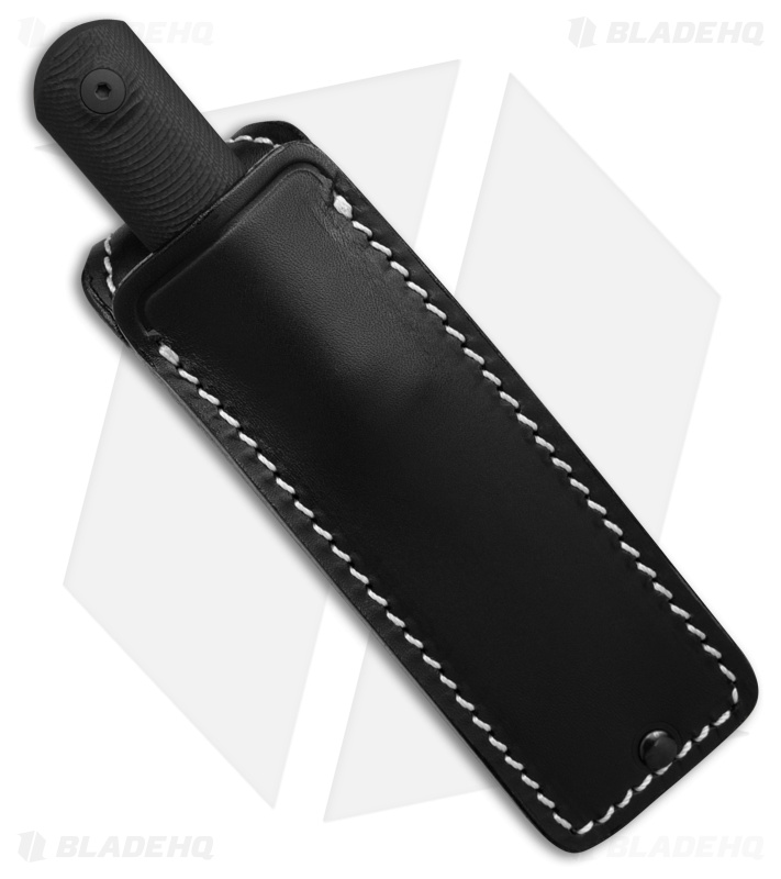 StraightLine EDC Ally Fixed Blade Knife Black G-10 (2.7" Black) AL-GBKD