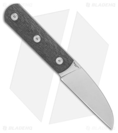StraightLine EDC Ally Fixed Blade Knife Carbon Fiber (2.7" Satin) AL-CF