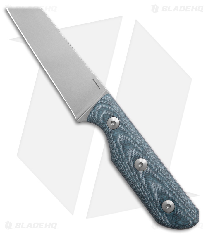 StraightLine EDC Scorer Fixed Blade Knife Denim Micarta (2.8" SW)