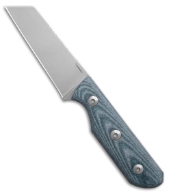 StraightLine EDC Scorer Fixed Blade Knife Denim Micarta (2.8" SW)