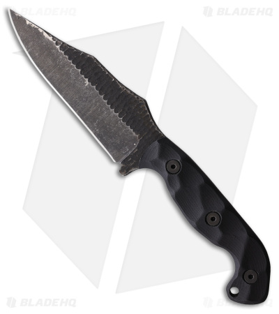 Stroup Knives TU1 Fixed Blade Black G-10 4.5
