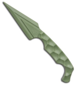 Stroup Knives Ultralite Non Metallic Dagger Fixed Blade Knife (3.25" OD Green)
