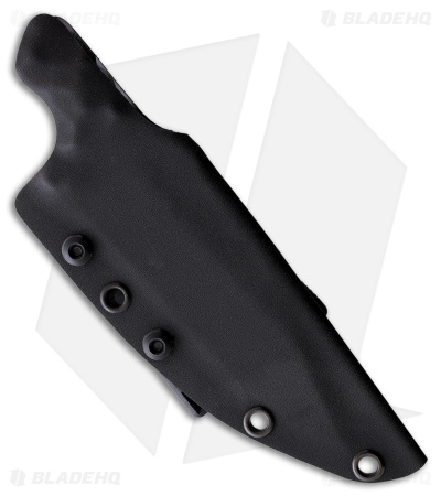 Stroup Knives TU1 Fixed Blade Knife Black G-10 (4.5" Acid Wash)