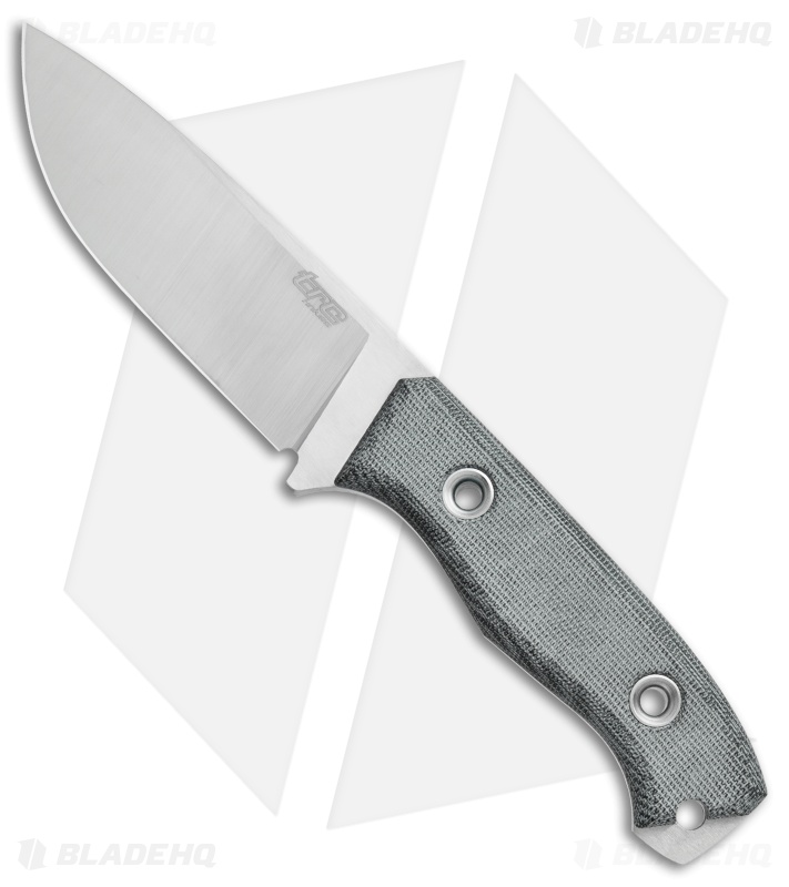 TRC Knives TR-13 Fixed Blade Knife Black Micarta (4.5