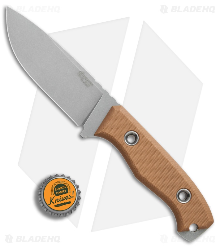 TRC Knives TR-13 Fixed Blade Knife Coyote Brown G-10 (4.5