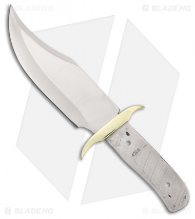 Tallen Bowie Hunter Clip Point Fixed Blade Knife Blank (8" Satin) BL-055 