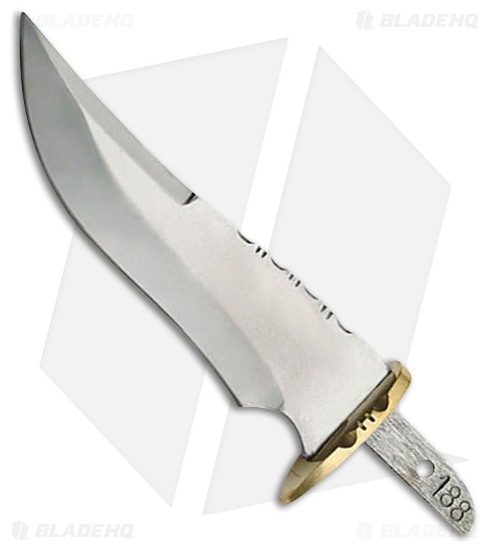 Tallen Falcon Skinner Fixed Blade Knife Blank w/ Sheath (4.5" Mirror) BL-SOB6