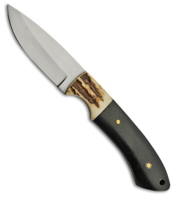 Tallen Overload Fixed Blade Knife Stag/Horn (2.75" Satin) PA3379 