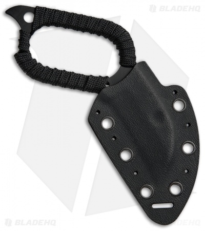 Talon Tactical Medium Talon Fixed Blade Neck Knife (1.875" Black)
