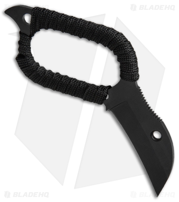 Talon Tactical Medium Talon Fixed Blade Neck Knife (1.875" Black)