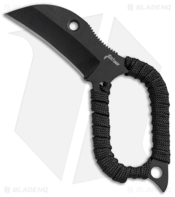 Talon Tactical Small Talon Fixed Blade Neck Knife (1.875" Black)