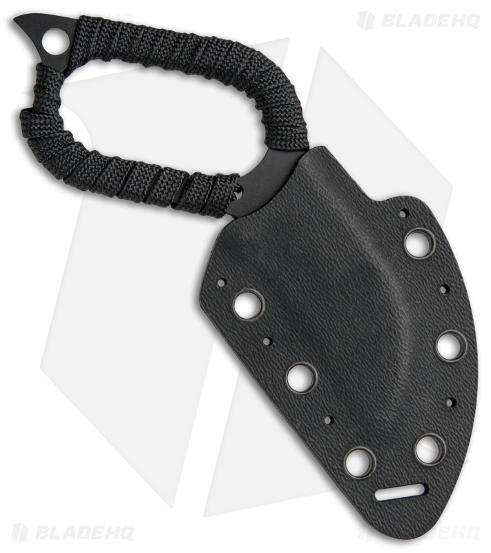 Talon Tactical Small Talon Fixed Blade Neck Knife (1.875" Black)