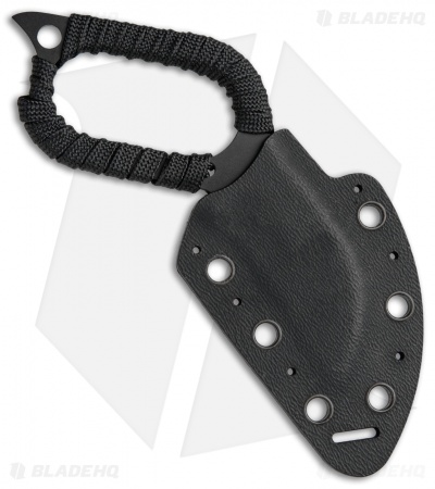 Talon Tactical Small Talon Fixed Blade Neck Knife (1.875" Black)