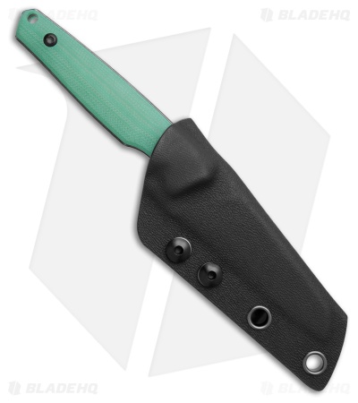 Tenable Knives Parr Fixed Blade Knife Tiffany Blue G-10 (3.12" Black SW)