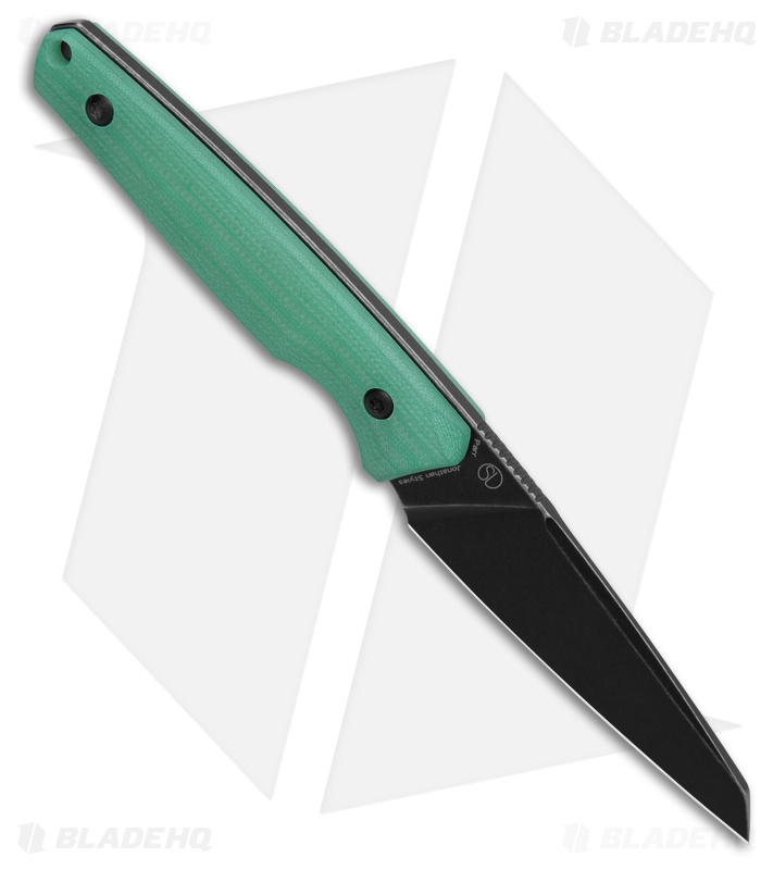 Tenable Knives Parr Fixed Blade Knife Tiffany Blue G-10 (3.12" Black SW)