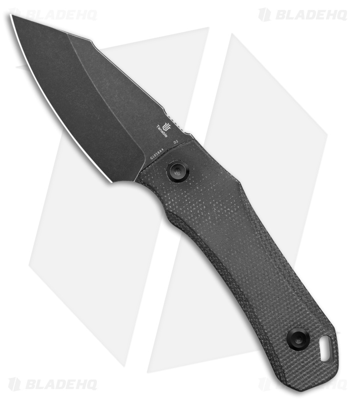 Tenable Loki Fixed Blade Knife Black Micarta (2.87" Black SW)