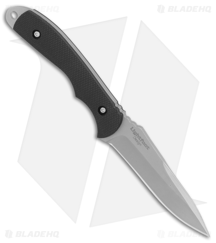 Timberline Lightfoot Mini Pit Bull Knife Fixed Blade (3" Bead Blast Plain) 7223