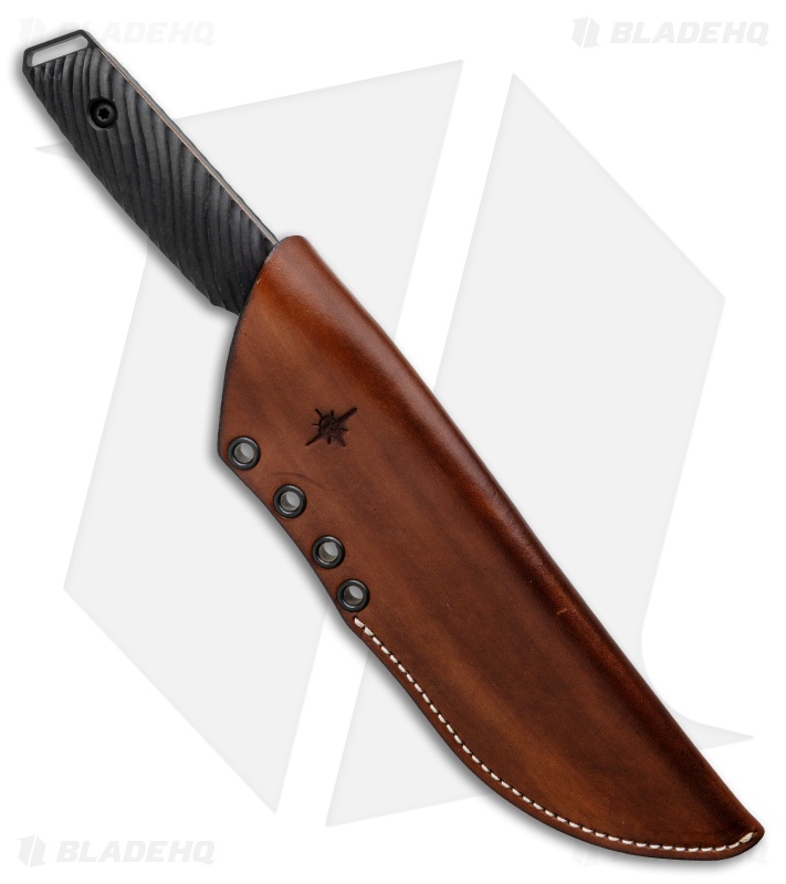 Toor Knives Field 1.0 Fixed Blade Knife Shadow Black Walnut/Copper (6.25" Black)