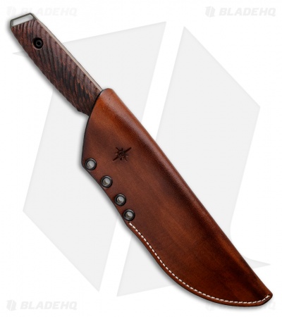 Toor Knives Field 1.0 Spanish Moss Fixed Blade Knife Walnut/Copper (6.25" Gray)