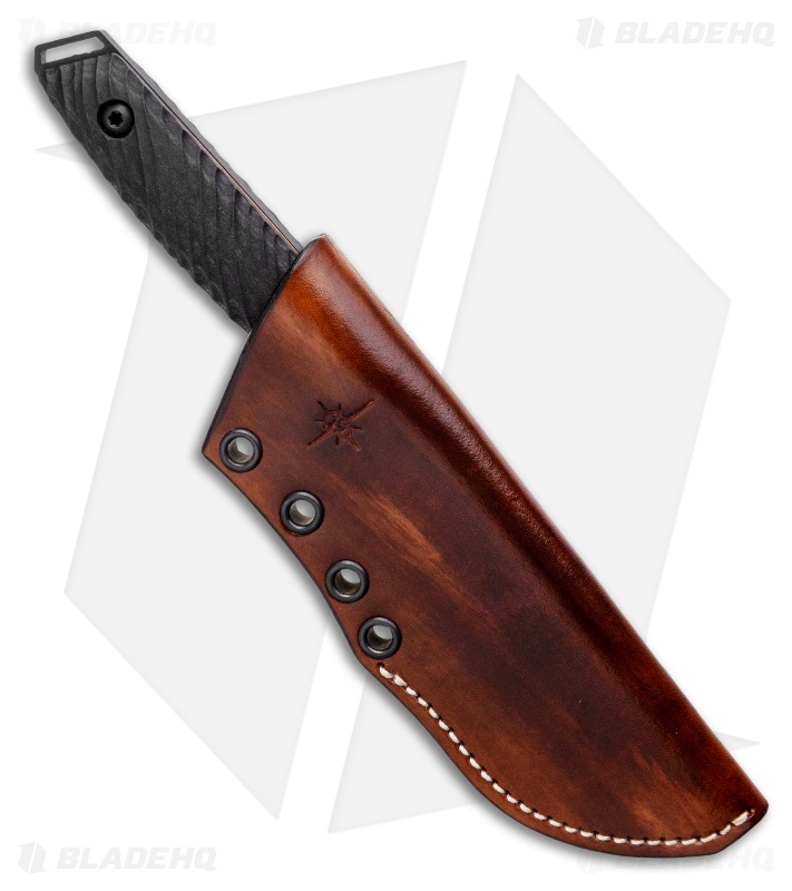 Toor Knives Field 2.0 Shadow Black Fixed Blade Knife Walnut/Copper (4.5" Black)
