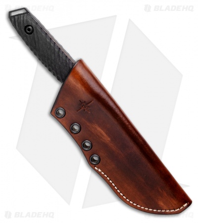 Toor Knives Field 2.0 Shadow Black Fixed Blade Knife Walnut/Copper (4.5" Black)