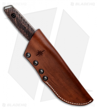 Toor Knives Field 2.0 Spanish Moss Fixed Blade Knife Walnut/Copper (4.5" Gray)