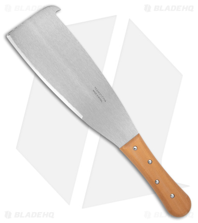 Tramontina 13" Sugar Cane Machete Fixed Blade Knife Wood (13" Satin)