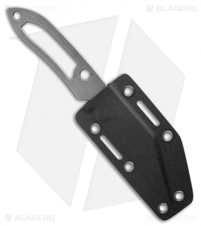 TuyaKnife Little Ulf Fixed Blade Knife (3.5" Stonewash D2)