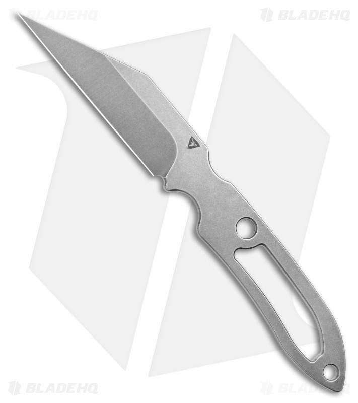 TuyaKnife Little Ulf Fixed Blade Knife (3.5" Stonewash D2)