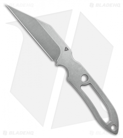TuyaKnife Little Ulf Fixed Blade Knife (3.5" Stonewash D2)