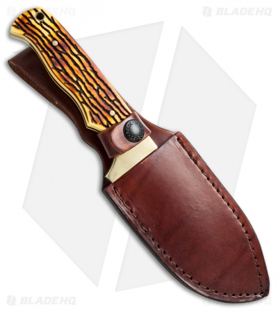  Uncle Henry Guthook Fixed Blade Knife (4.25" Satin) 185UH