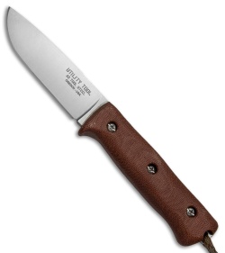 Utility Tool Knives Wilderness Knife No. 1 Brown Micarta (4" SW) UTK0100-2015