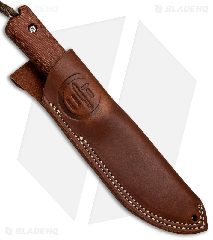 Utility Tool Knives Wilderness Knife No. 4 Brown Micarta (3.75" SW) UTK0097