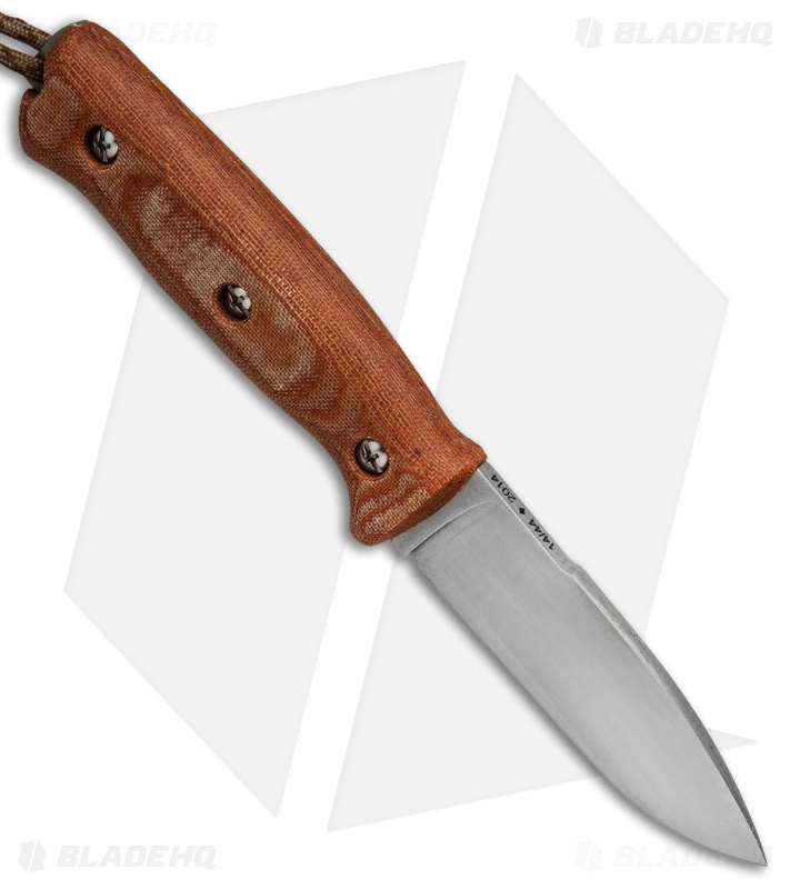 Utility Tool Knives Wilderness Knife No. 5 Brown Micarta (3.75" SW