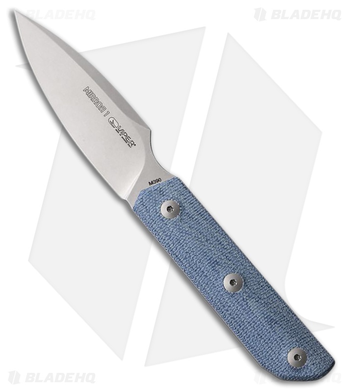 Mica様 Viper Knives Mirror 1 Fixed Blade Knife Denim Micarta SW
