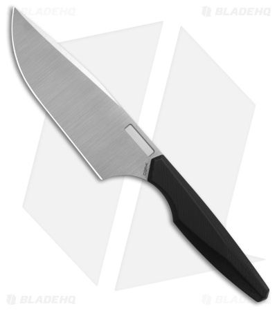 Vero Engineering Chef 6" Fixed Blade Kitchen Knife Black G-10 (Belt Satin)