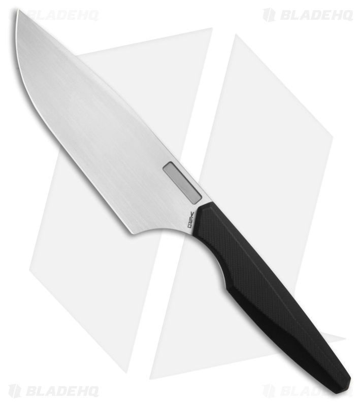 Vero Engineering Chef 6" Fixed Blade Kitchen Knife Black G-10 (Hand Satin)