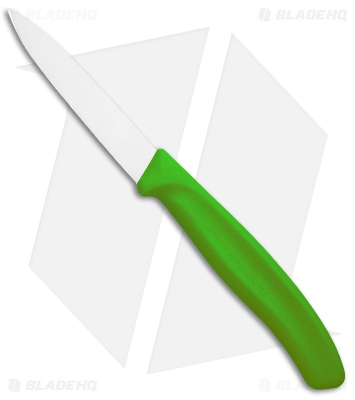 Victorinox Swiss Army Classic Paring Knife Green (3" Satin)