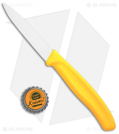 Victorinox Swiss Army Classic Paring Knife Yellow (3" Satin)
